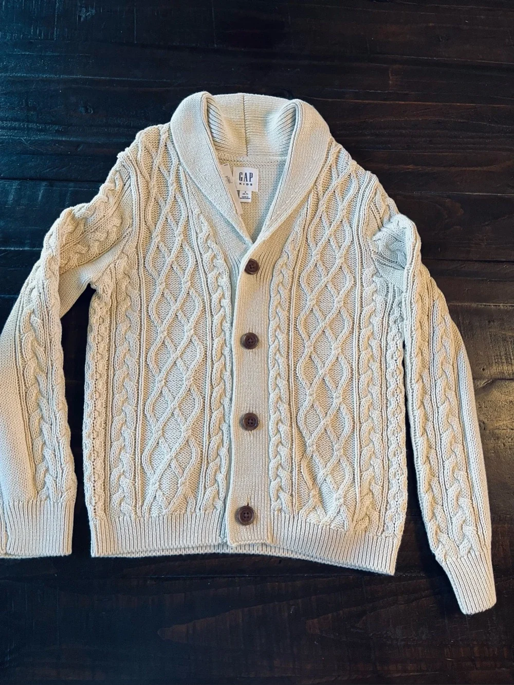 Gap “NEW” Kids Cream Cardigan